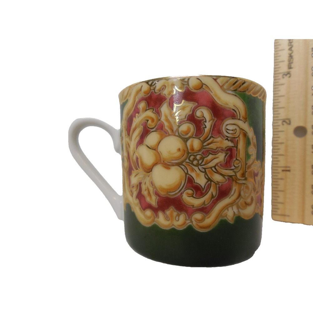 American Atelier Noel #3399 Flat Bottom Cup  2.25"  Tall 2 oz